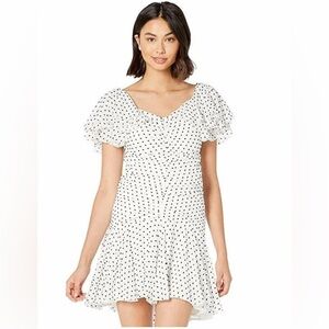 NWT Anthropologie Bardot Jessie Polka Dot Mini Dress